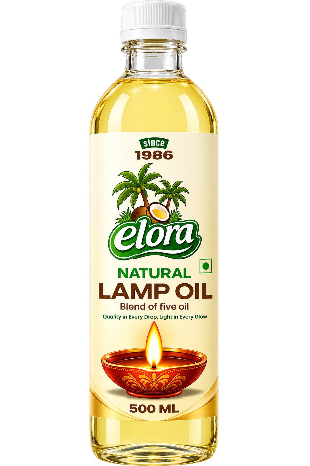 Sacred Lamp Oil — Elora Oils bottle
